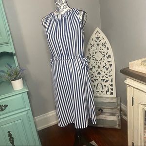 Juicy Couture Striped Sleeveless Dress Size Large